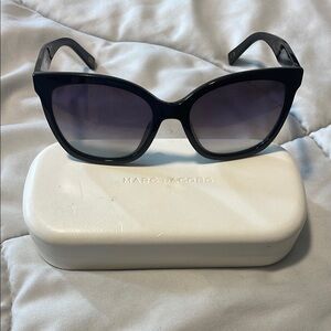 Marc Jacobs Black Oversized Cat-Eye Sunglasses